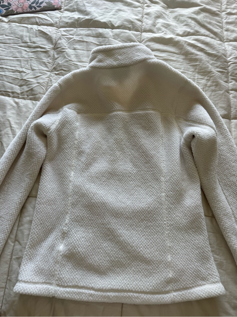 Patagonia Re-Tool Snap-T Fleece Pullover Cream White | Size S - Picture 3 of 5